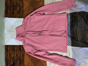 Cute Pink Jacket Cum Top