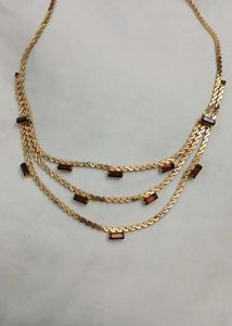 Gold-tone Layered Necklace