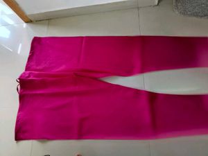 Elegant Pink Embroidered koti and kurta set