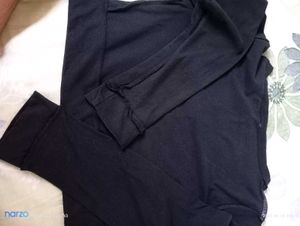 Black Long Sleeve Top