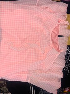 Pink Gingham Dress