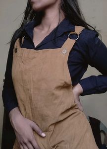 SASSAFRAS✨CORDUROY PINAFORE MINI CUTE 🎀DRESs/