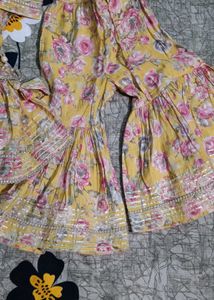 Yellow Floral Dress