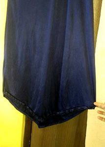 Vintage Navy Blue Nightgown