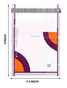 Price Drop 50-Transparent Courier Bags-6.5*8*1.5 I