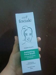 Foxtale Clean Slate Refreshing Face Wash