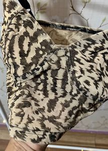 Animal Print Corset Top