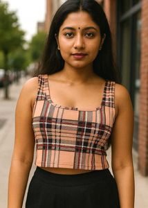 💥Gorgeous Branded Crop Top – Shein | Small