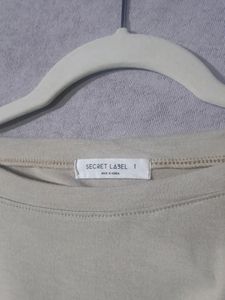 Nude Long sleeve T SHIRT