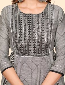 Elegant Grey Kurta