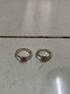 NEW PURE SILVER TOE RINGS