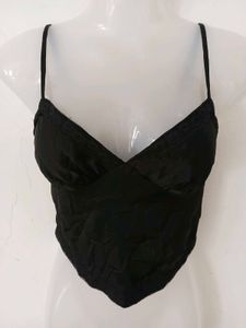 BLACK CORSET TOP