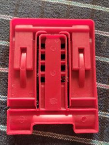 Red Plastic Phone Stand