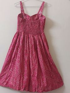 Pink Bustier Sundress