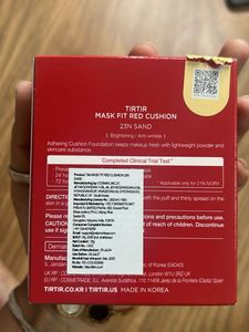 Tirtir Mask Fit Red Cushion Foundation-23N Sand