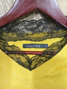V Collar Sweater