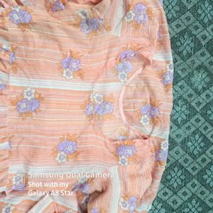 Daily Wear Platted Chunnat Frock Pant