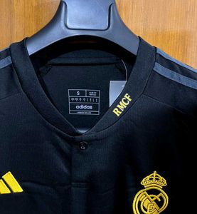 ADIDAS REAL MADRID 23/24 THIRD JERSEY BLACK