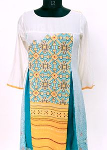 Stylish Ethnic Print Kurti