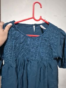 Peacock Green Tank Top