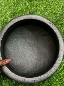 Handcrafted Black Mud Kadaai New