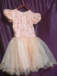 Pink Tulle Party Dress