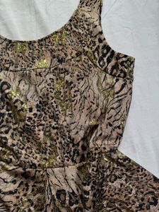 Vintage jaguar printed top