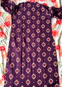 Westside Purple Printed Top
