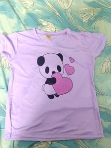 Panda Printed Women T-Shirt