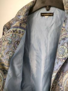 Printed Blazer