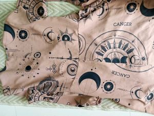 Peace&amp;chaos Horoscope Wrap Dress