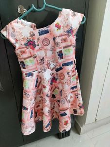 Smooth Clothing Frock For Girls.