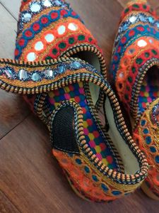 Ethnic Embroidered Flats