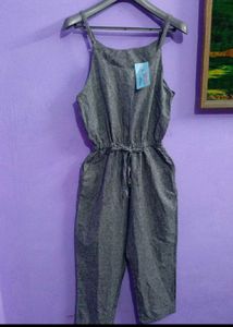 Fabulous Grey Jumpsuit For Girls And Women&#39;s