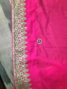 Beautiful Saree 😍 With Heavy Work Offer Accepted