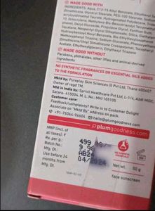 Plum SPF 50 Sunscreen