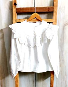 Embroider Work Frill Design Top Size-36