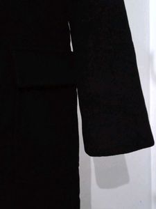Elegant Black Overcoat