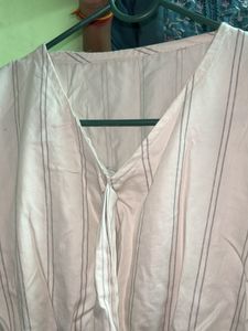 V Neck Baloon Top