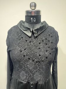 Elegant Black Lace Top