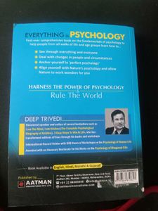 Everything Is Psychology By Deep Trivedi