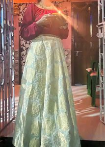 Elegant Embellished Ethnic Skirt