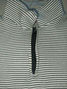 ZARA front open tshirt