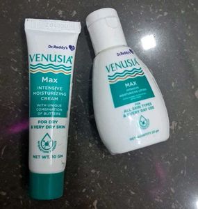Venusia Max Moisturizing Cream & Lotion