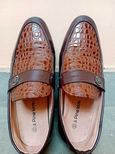 Brown Leather Loafers