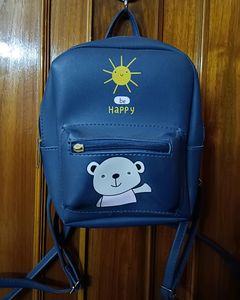Mini Blue Backpack