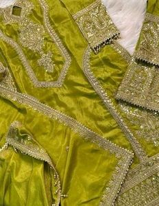 Embroidered Heavy Chinon Silk Kurta Set