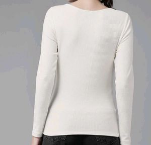 Ribbed Long Sleeve Top