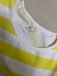 kids Striped Dress (5-6)