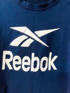 Reebok Cropped Tee - Navy